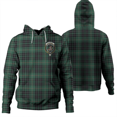 Clan MacAulay Hunting Ancient Tartan Hoodie Crest