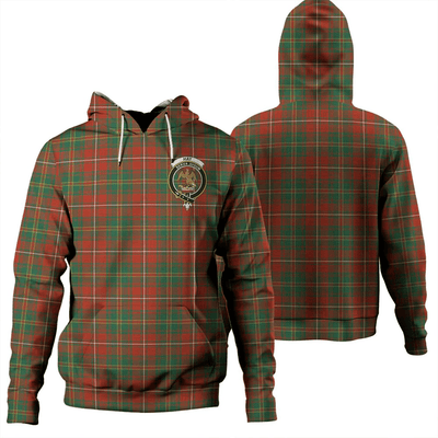 Clan Hay Ancient Tartan Hoodie Crest IQJWIHJJ-1