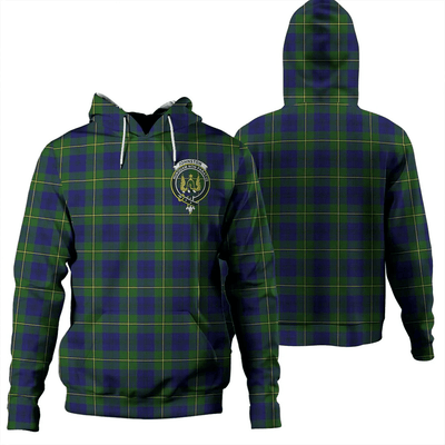 Clan Johnston Modern Tartan Hoodie Crest ZZ8SI4WI-1