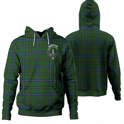 Clan Henderson Modern Tartan Hoodie Crest