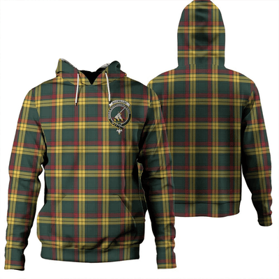 Clan MacMillan Old Modern Tartan Hoodie Crest HOE2SMDU-1