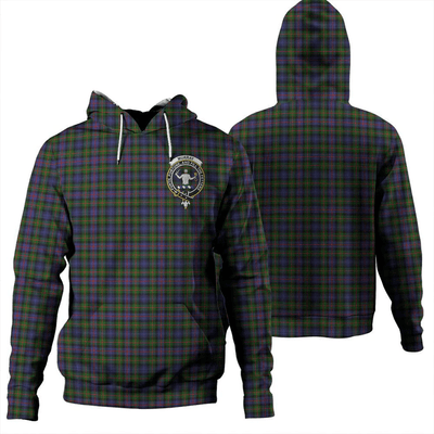 Clan Murray of Atholl Modern Tartan Hoodie Crest