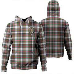 Clan Stewart Dress Modern Tartan Hoodie Crest 3MZSLHD5-1 Stewart Dress Modern Tartan Hoodies   