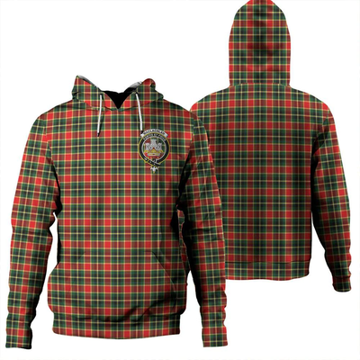 Clan MacLachlan Hunting Modern Tartan Hoodie Crest