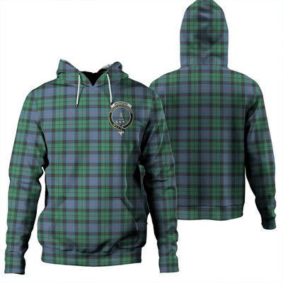 Clan Morrison Ancient Tartan Hoodie Crest