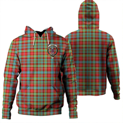 Clan Ogilvie Hunting Ancient Tartan Hoodie Crest DTTEQJSH-1 Ogilvie Hunting Ancient Tartan Hoodies   
