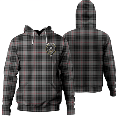 Clan Moffat Modern Tartan Hoodie Crest