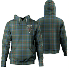 Clan Ogilvie Hunting Modern Tartan Hoodie Crest BAKAHMDT-1 Ogilvie Hunting Modern Tartan Hoodies   