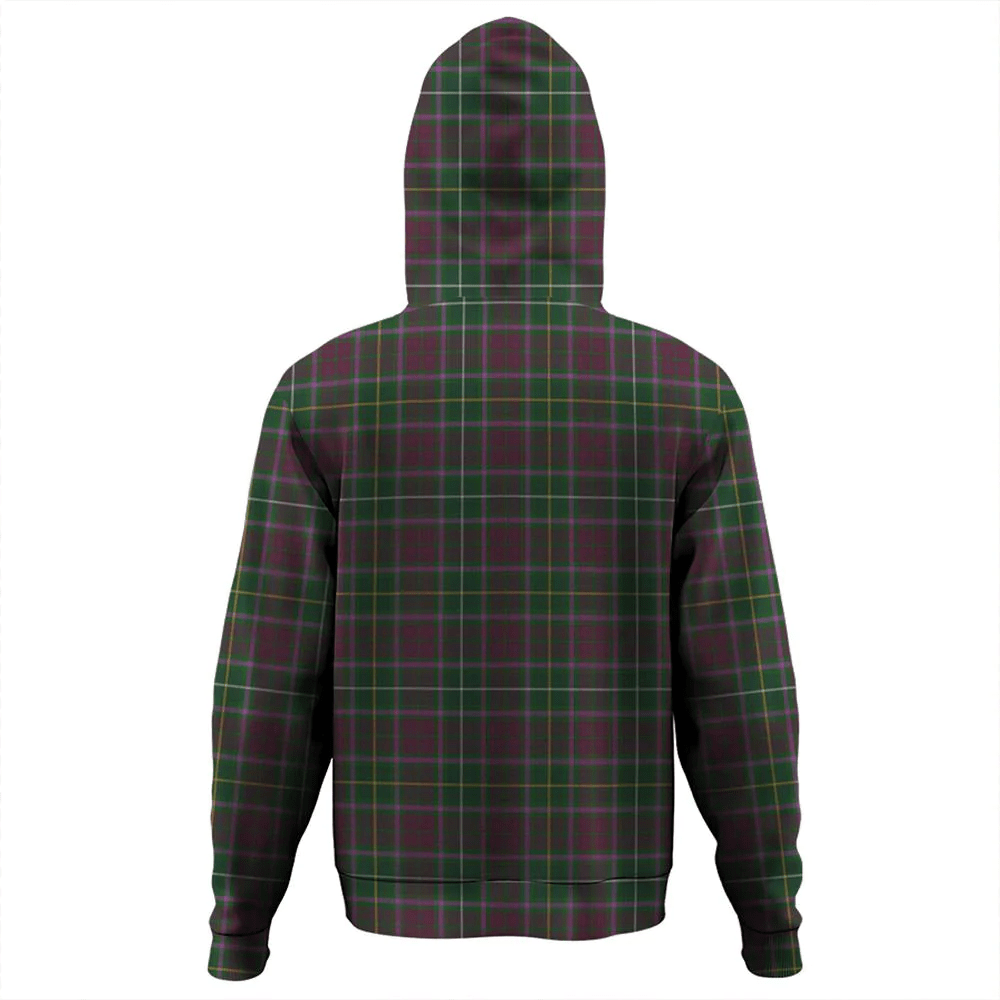 Clan Crosbie Tartan Hoodie Crest MJSHWAIK-1 Crosbie Tartan Hoodies   