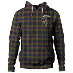 Clan Clelland Modern Tartan Hoodie Crest YGH5SUOI-1 Clelland Modern Tartan Hoodies   
