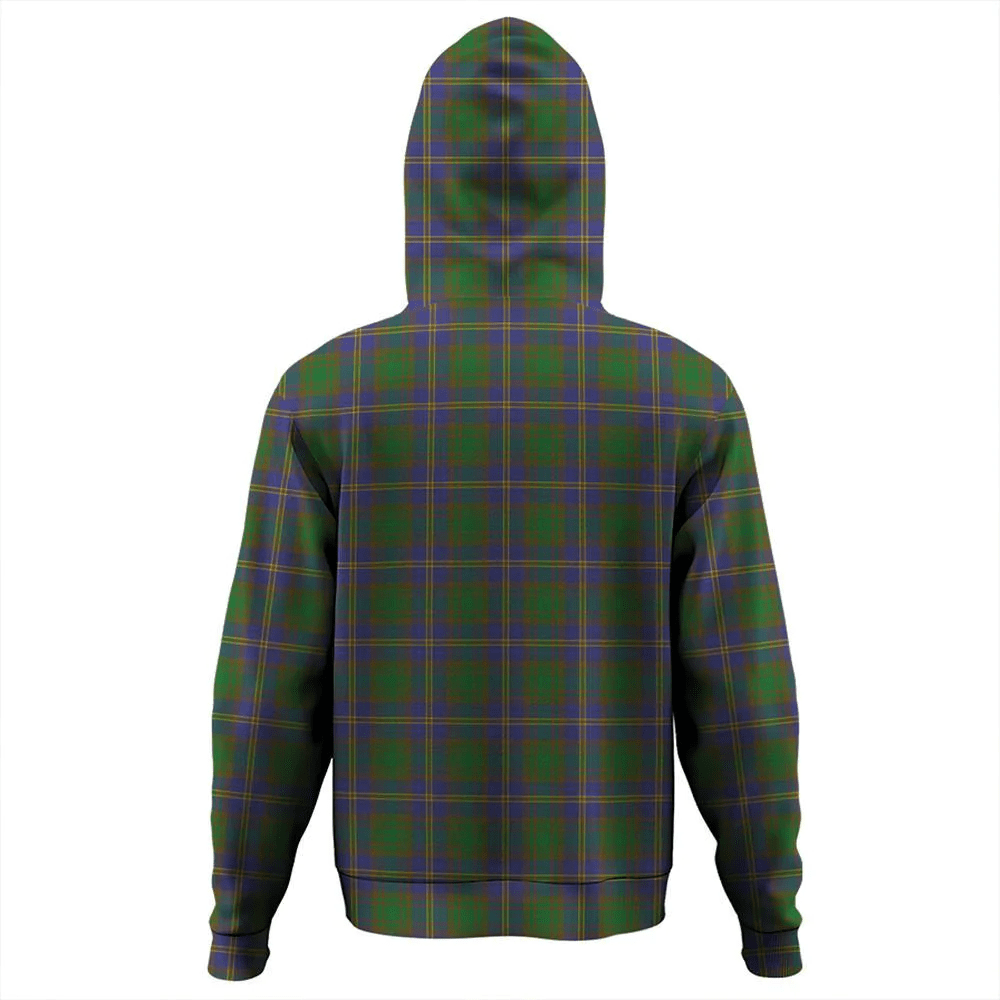 Clan Strange of Balkaskie Tartan Hoodie Crest 5IWQ988K-1 Strange of Balkaskie Tartan Hoodies   