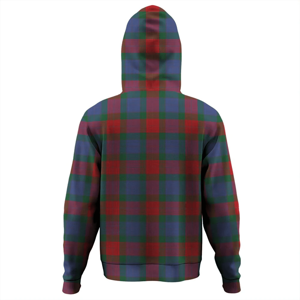 Clan Mar Tartan Hoodie Crest KW3ILMDN-1 Mar Tartan Hoodies   