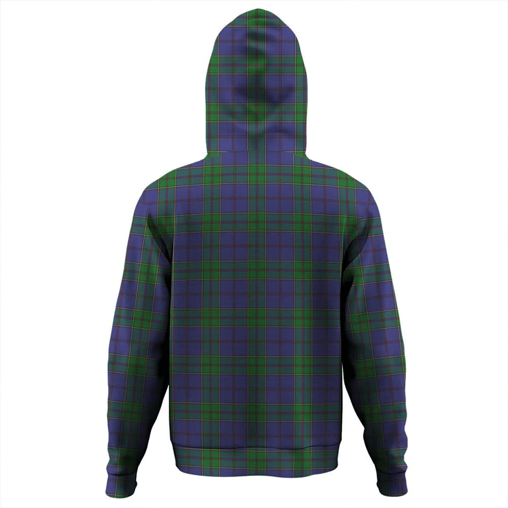 Clan Strachan Tartan Hoodie Crest WAFONNE1-1 Strachan Tartan Hoodies   