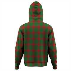 Clan Middleton Modern Tartan Hoodie Crest 8SRSCAOV-1 Middleton Modern Tartan Hoodies   