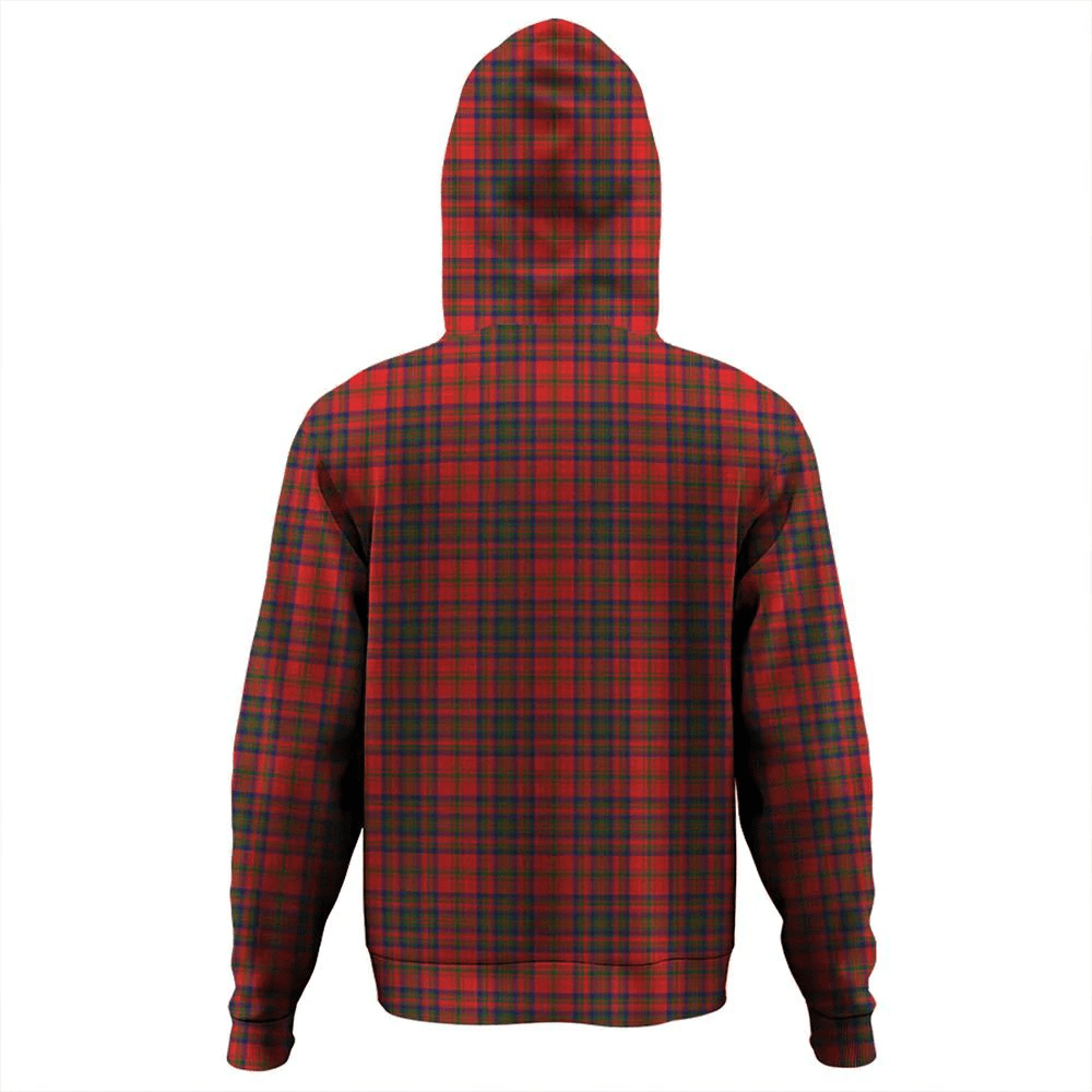 Clan Matheson Modern Tartan Hoodie Crest SMWOOZOE-1 Matheson Modern Tartan Hoodies   