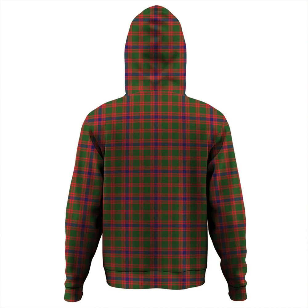 Clan Skene Modern Tartan Hoodie Crest VDYW43I9-1 Skene Modern Tartan Hoodies   