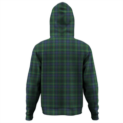 Clan Stewart Hunting Modern Tartan Hoodie Crest VHUDL19F-1 Stewart Hunting Modern Tartan Hoodies   