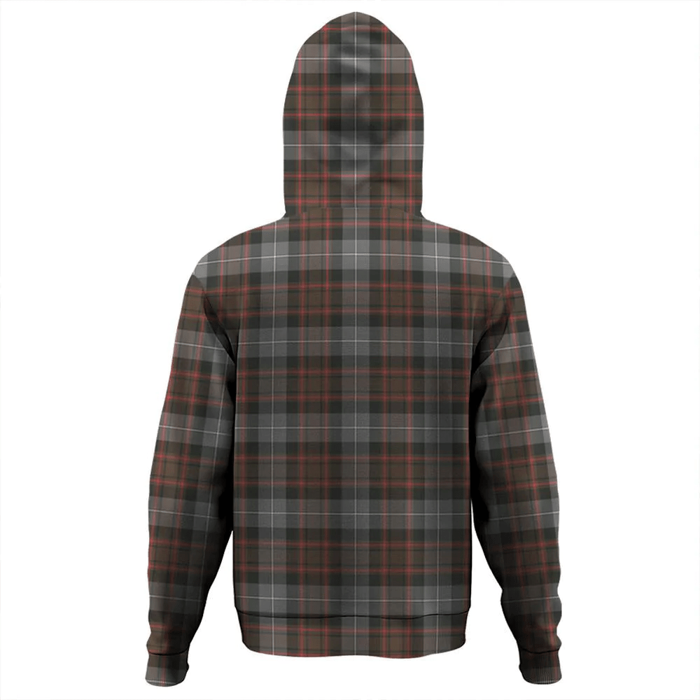 Clan MacRae Hunting Weathered Tartan Hoodie Crest WRIH97DY-1 MacRae Hunting Weathered Tartan Hoodies   