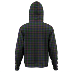 Clan Murray of Atholl Modern Tartan Hoodie Crest FMAXSEEK-1 Murray of Atholl Modern Tartan Hoodies   