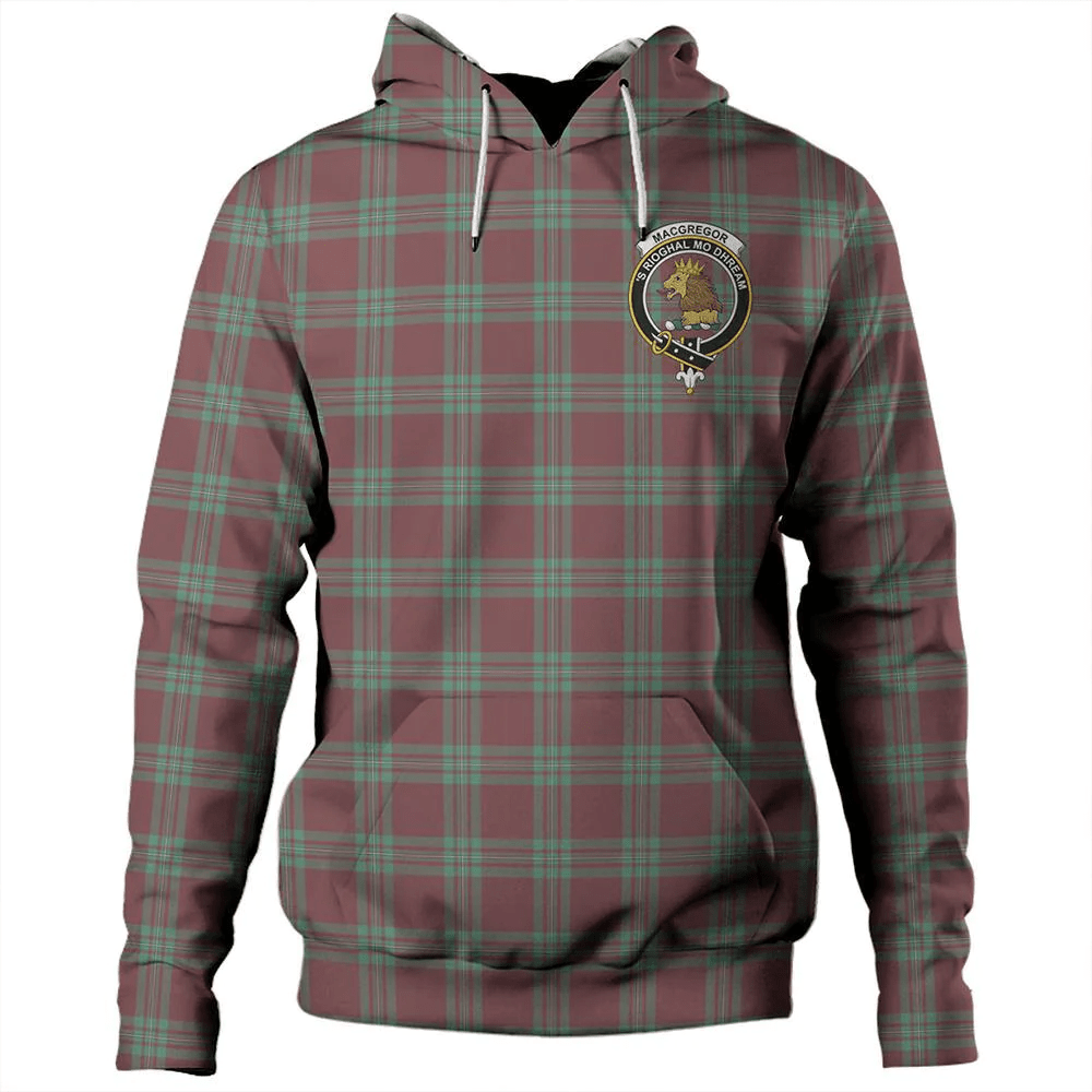 Clan MacGregor Hunting Ancient Tartan Hoodie Crest AFLF3TXZ-1 MacGregor Hunting Ancient Tartan Hoodies   