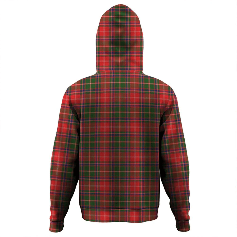 Clan Somerville Modern Tartan Hoodie Crest HUACTZN6-1 Somerville Modern Tartan Hoodies   