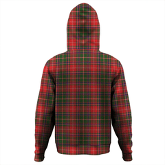 Clan Somerville Modern Tartan Hoodie Crest HUACTZN6-1 Somerville Modern Tartan Hoodies   