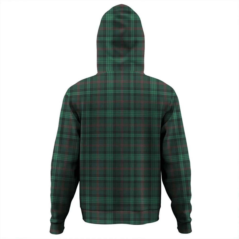 Clan Ross Hunting Modern Tartan Hoodie Crest YKH6N513-1 Ross Hunting Modern Tartan Hoodies   