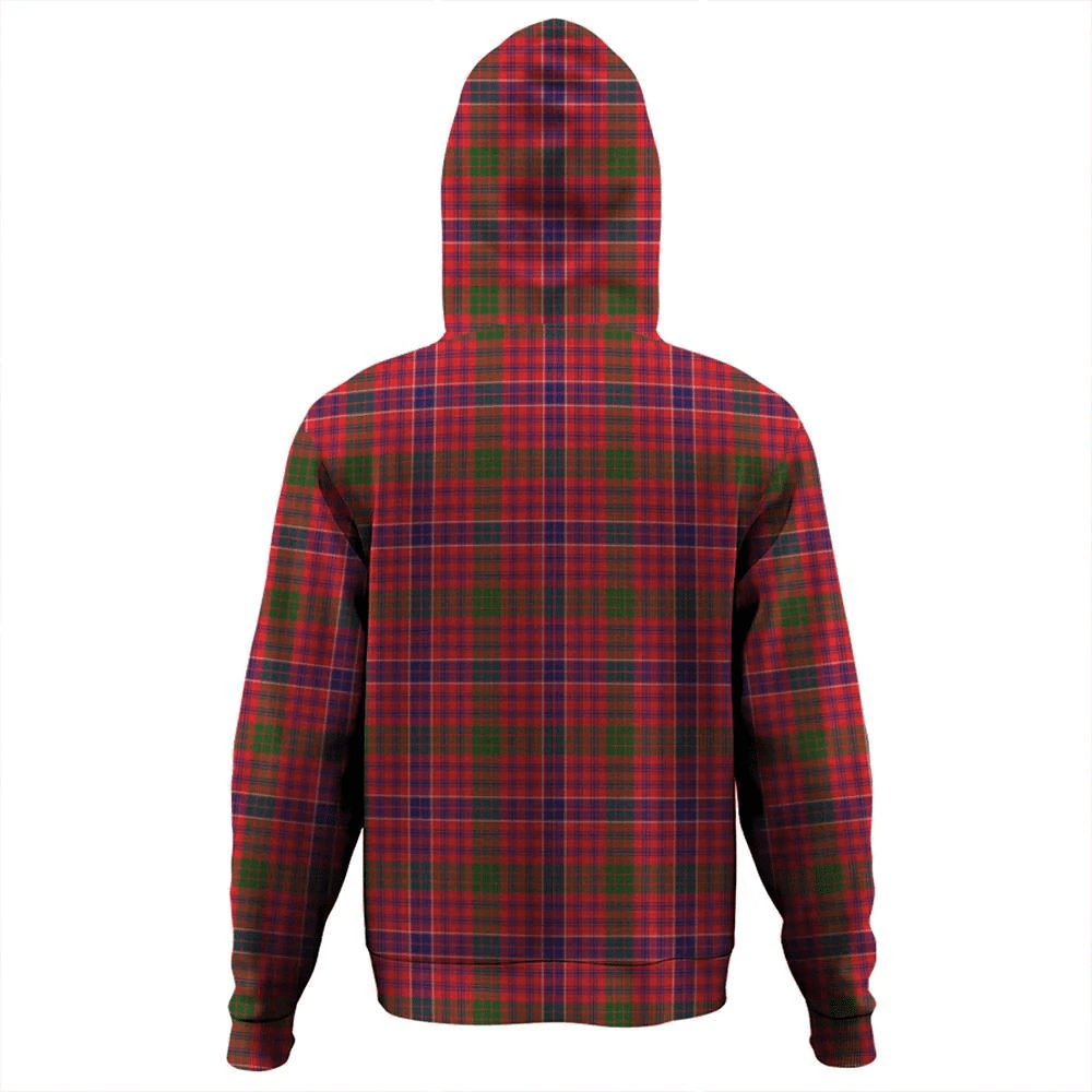 Clan MacRae Modern Tartan Hoodie Crest TUJRLTTZ-1 MacRae Modern Tartan Hoodies   