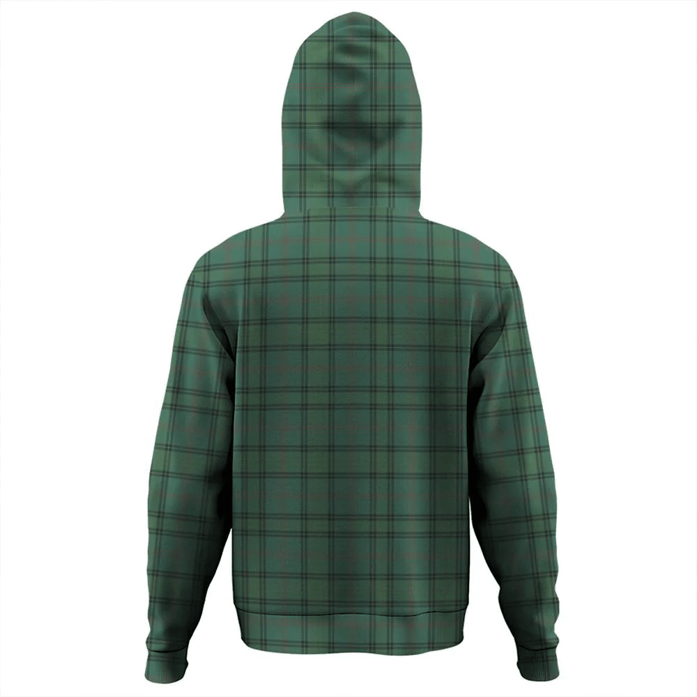 Clan Ross Hunting Ancient Tartan Hoodie Crest 4JXSK4NZ-1 Ross Hunting Ancient Tartan Hoodies   