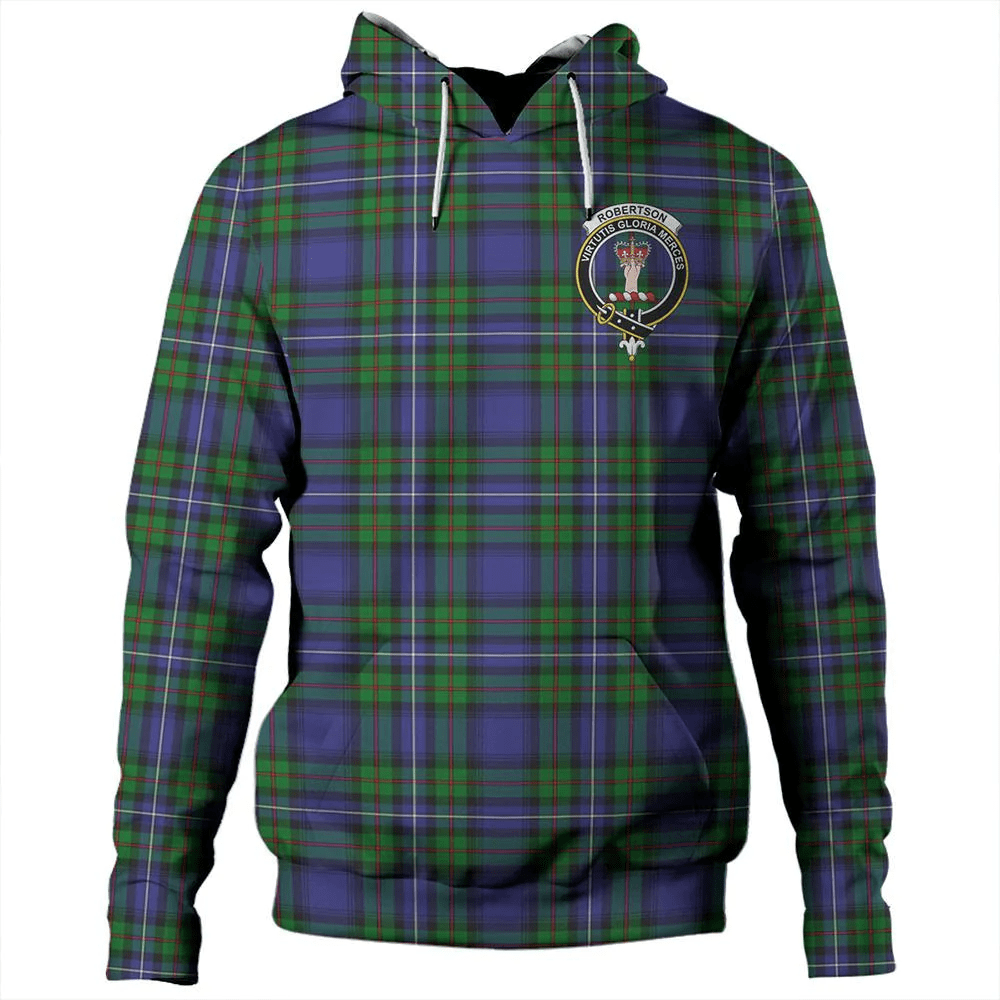 Clan Robertson Hunting Modern Tartan Hoodie Crest PBTUPYJN-1 Robertson Hunting Modern Tartan Hoodies   