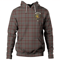Clan Nicolson Hunting Weathered Tartan Hoodie Crest FBEXRK1J-1 Nicolson Hunting Weathered Tartan Hoodies   