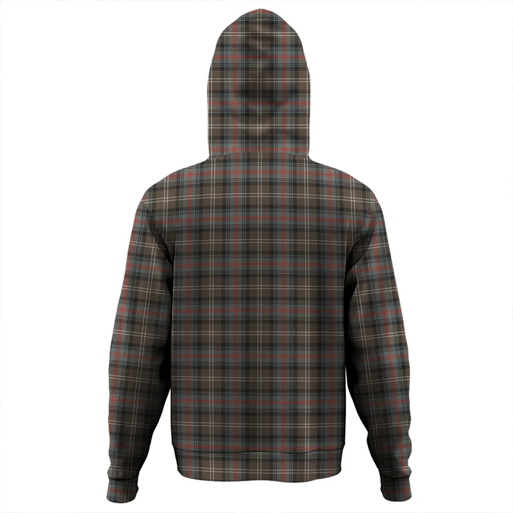 Clan Sutherland Weathered Tartan Hoodie Crest 1LOUHQBY-1 Sutherland Weathered Tartan Hoodies   