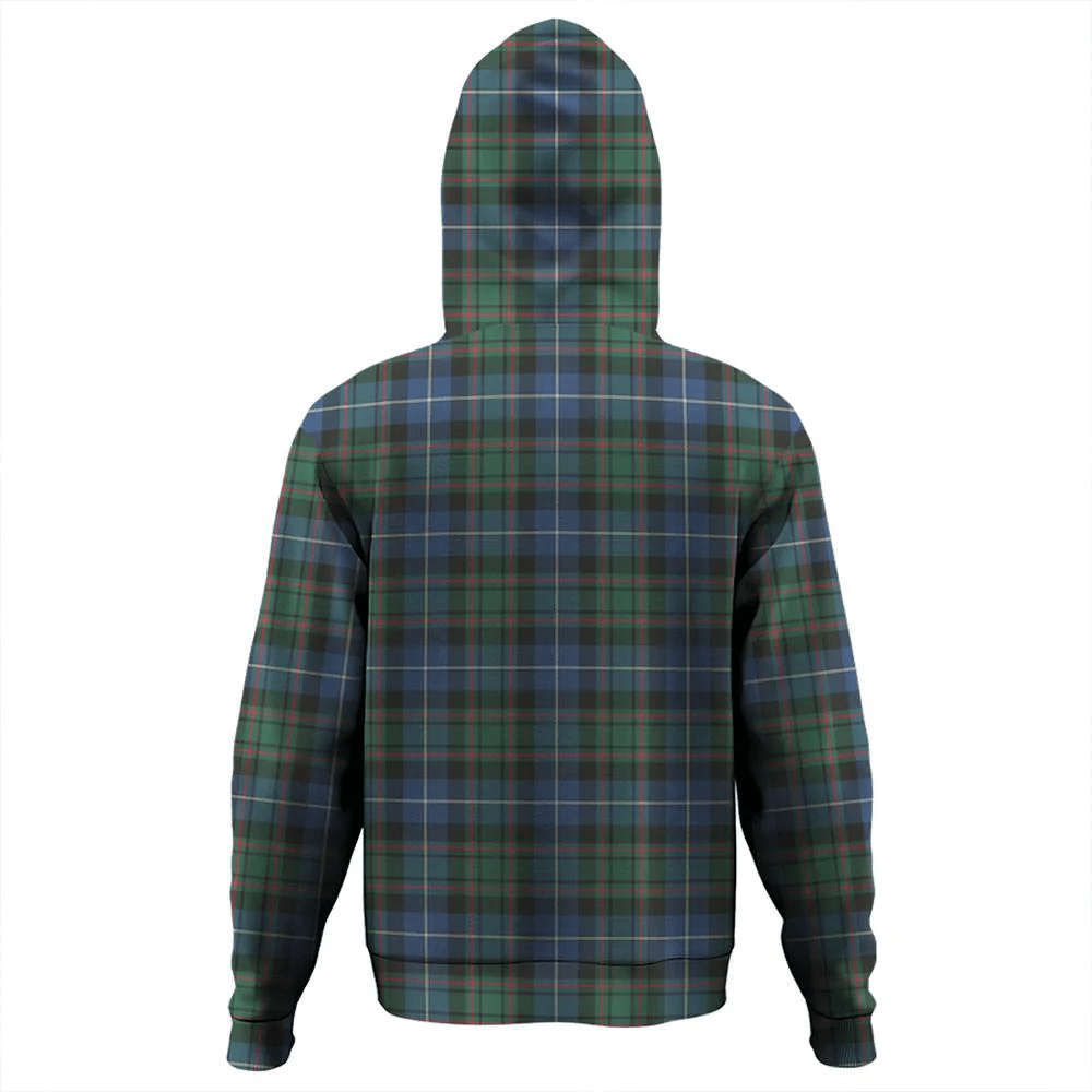 Clan MacRae Hunting Ancient Tartan Hoodie Crest UB82N1H2-1 MacRae Hunting Ancient Tartan Hoodies   