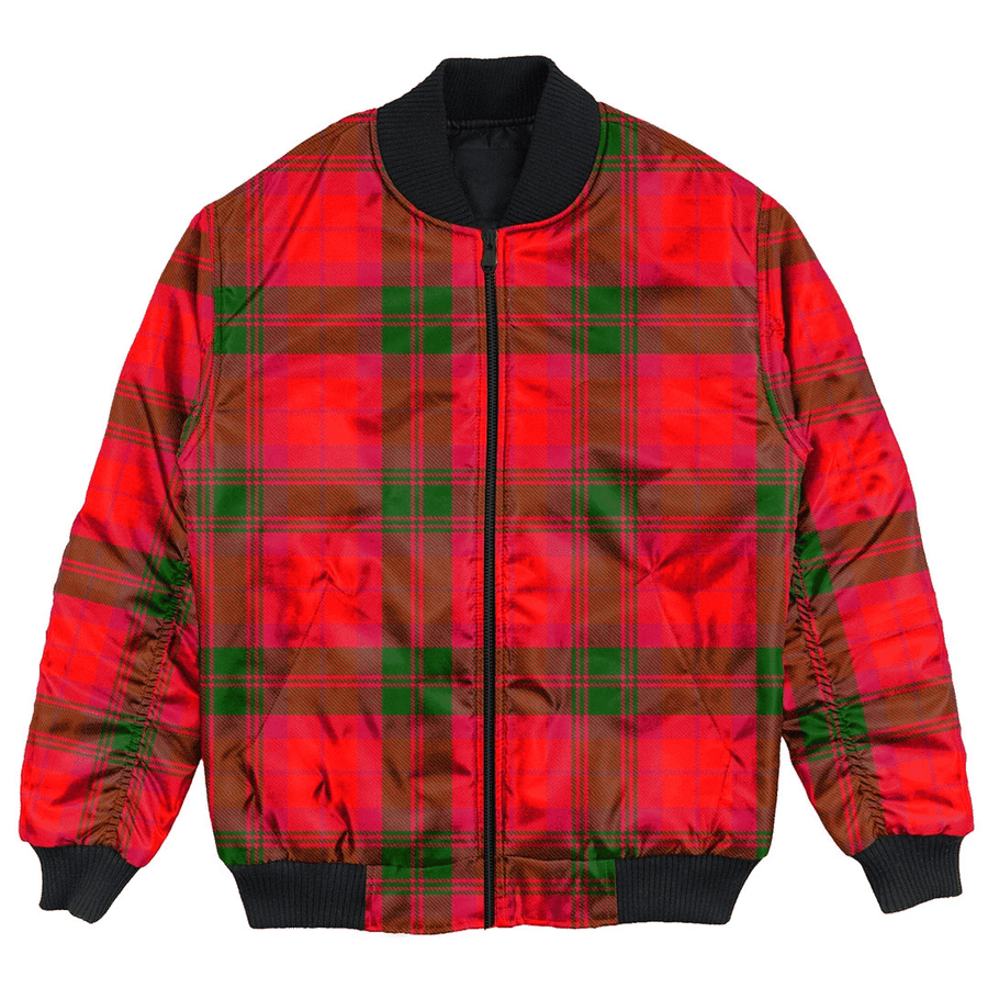 Clan MacNab Modern Tartan Clan Bomber Jacket SN44 MacNab Modern Tartan Tartan Bomber Jacket   