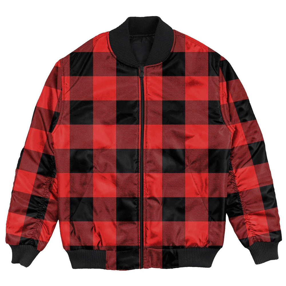 Clan Rob Roy MacGregor Modern Tartan Clan Bomber Jacket FH38 Rob Roy MacGregor Modern Tartan Tartan Bomber Jacket   