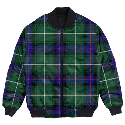 Clan MacDonald of the Isles Hunting Modern Tartan Clan Bomber Jacket MJ72
