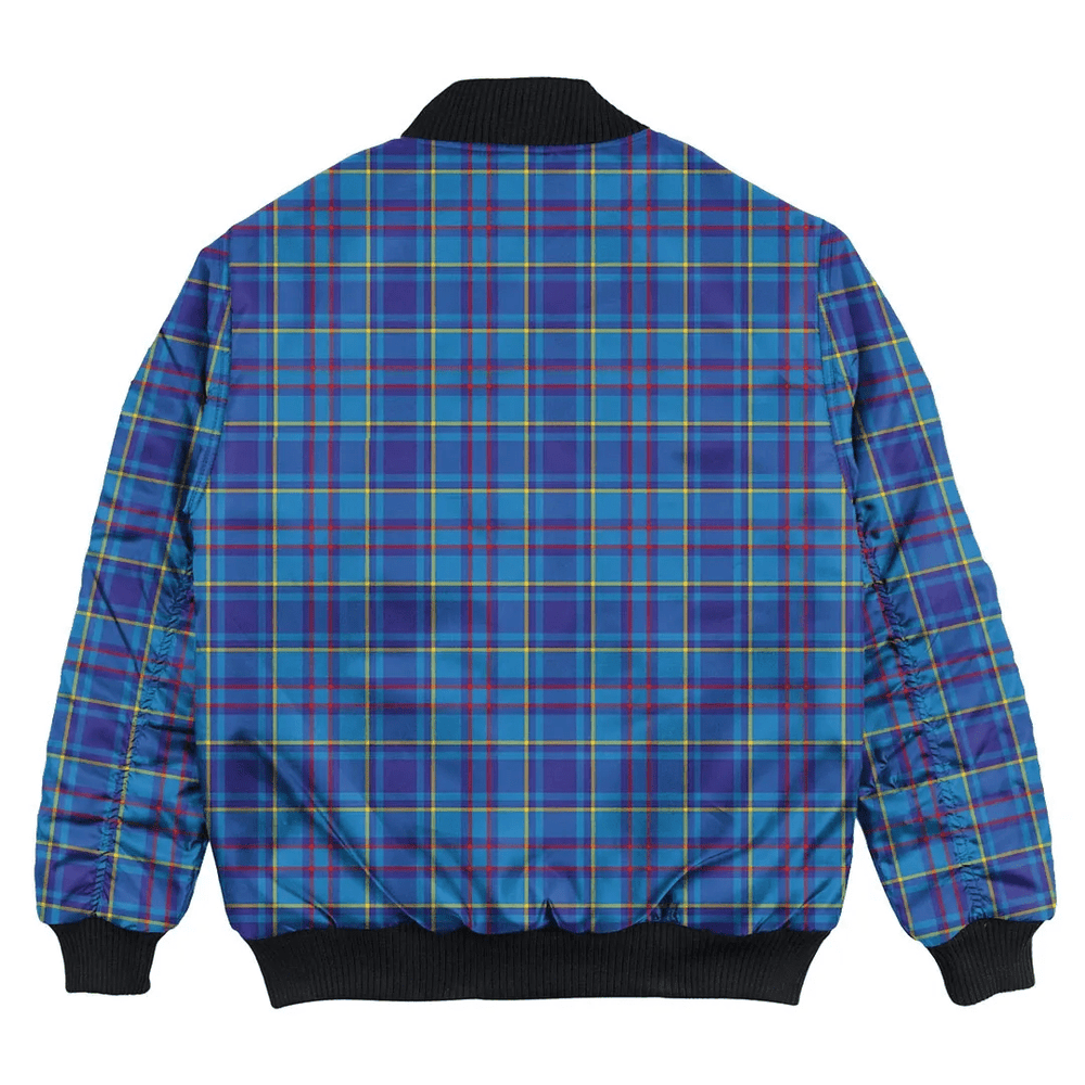 Clan Clan Mercer Modern Tartan Clan Bomber Jacket RS53 Mercer Modern Tartan Tartan Bomber Jacket   