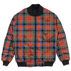 Clan MacDuff Ancient Tartan Clan Bomber Jacket VT98 MacDuff Ancient Tartan Tartan Bomber Jacket   