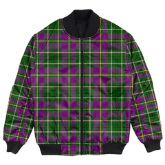 Clan Taylor Weathered Tartan Bomber Jacket AC46 Taylor Weathered Tartan Tartan Bomber Jacket   