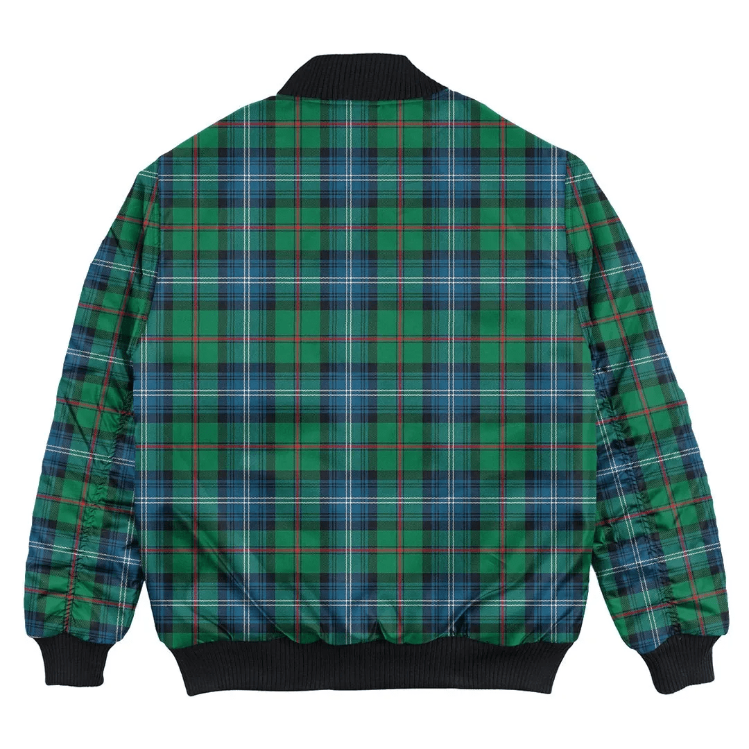 Clan Urquhart Ancient Tartan Clan Bomber Jacket CT79 Urquhart Ancient Tartan Tartan Bomber Jacket   