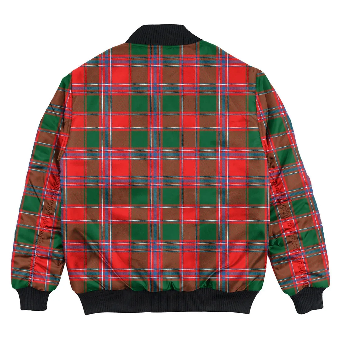 Clan Dalziel Modern Tartan Clan Bomber Jacket NC54 Dalziel Modern Tartan Tartan Bomber Jacket   