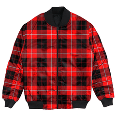 Clan Cunningham Modern Tartan Bomber Jacket UD27 Cunningham Modern Tartan Tartan Bomber Jacket   