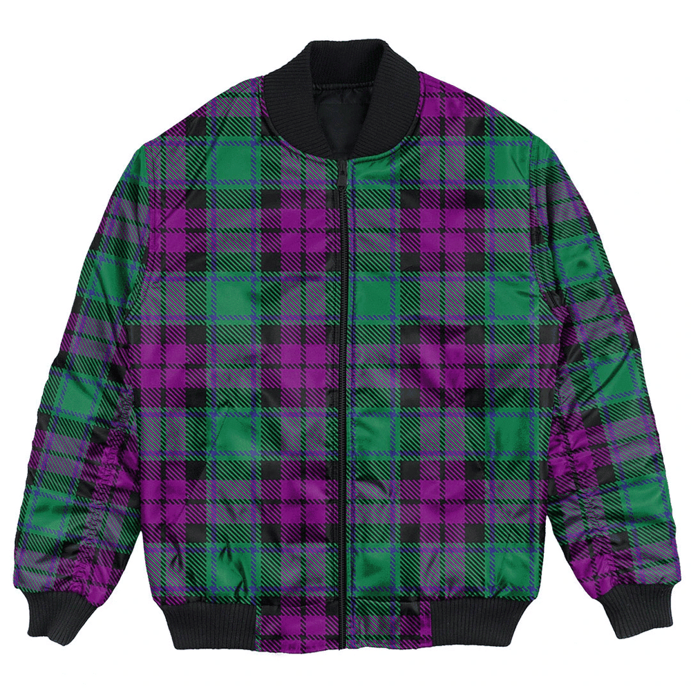 Clan MacArthur ? Milton Tartan Bomber Jacket TL15 MacArthur ? Milton Tartan Tartan Bomber Jacket   