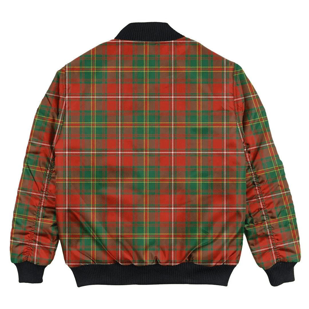 Clan Hay Ancient Tartan Bomber Jacket GI84 Hay Ancient Tartan Tartan Bomber Jacket   