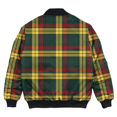 Clan MacMillan Old Modern Tartan Bomber Jacket VS71 MacMillan Old Modern Tartan Tartan Bomber Jacket   