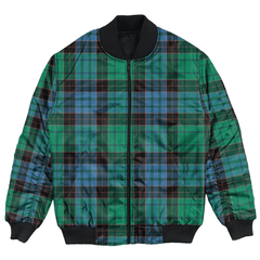 Clan Stewart Old Ancient Tartan Clan Bomber Jacket QJ26 Stewart Old Ancient Tartan Tartan Bomber Jacket   