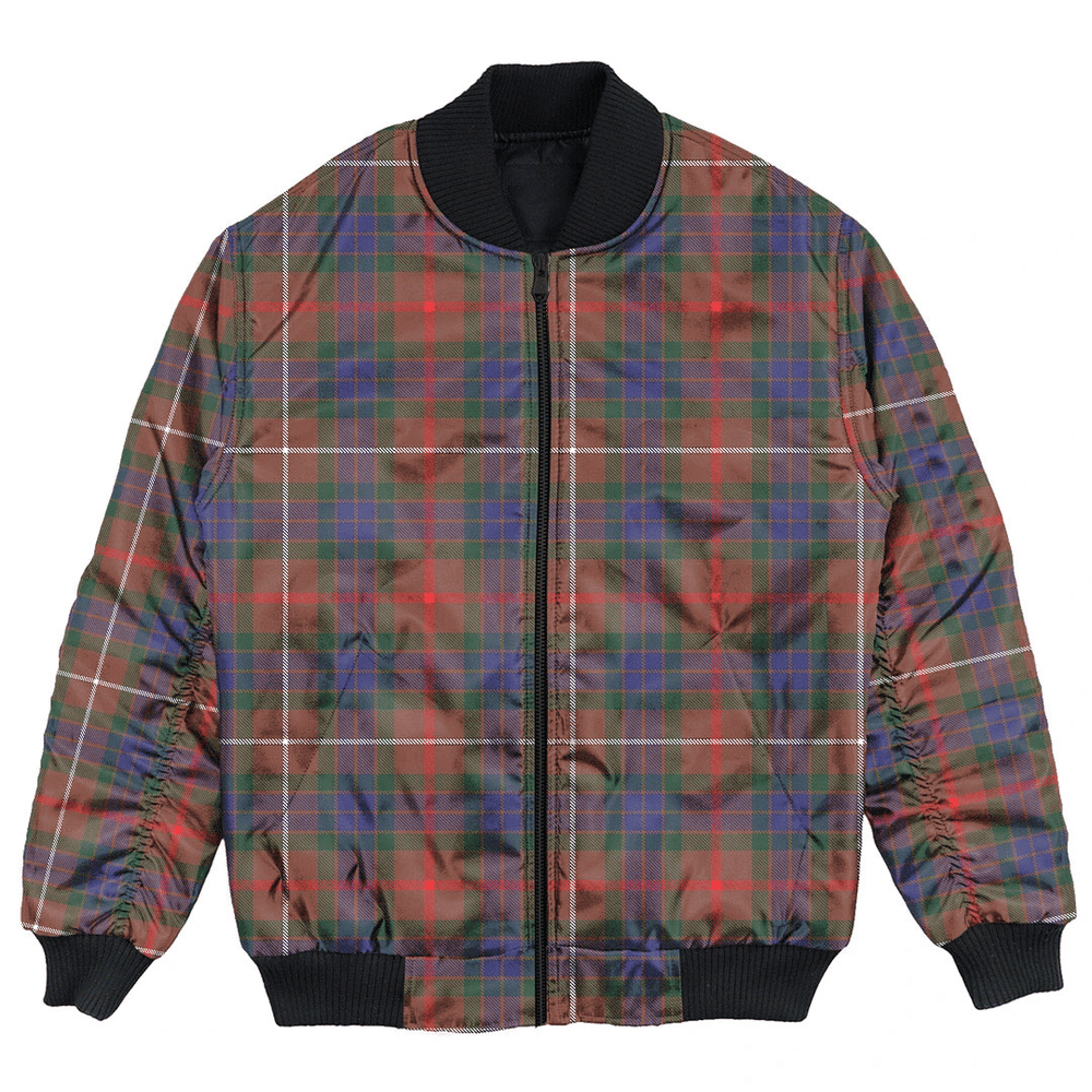 Clan Fraser Hunting Modern Tartan Clan Bomber Jacket SD95 Fraser Hunting Modern Tartan Tartan Bomber Jacket   