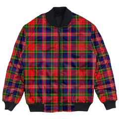 Clan MacPherson Modern Tartan Bomber Jacket AH73 MacPherson Modern Tartan Tartan Bomber Jacket   