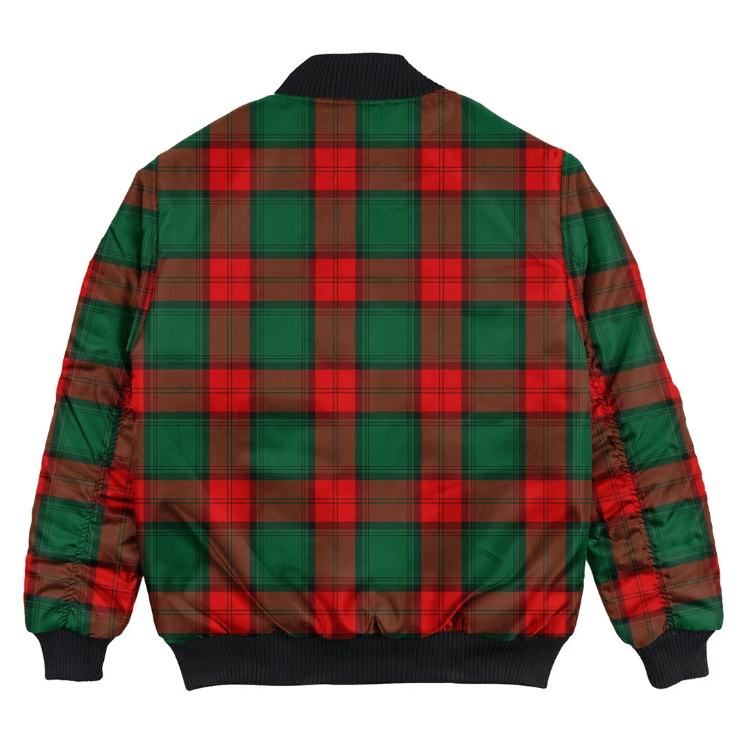 Clan Stewart Atholl Modern Tartan Bomber Jacket JY50 Stewart Atholl Modern Tartan Tartan Bomber Jacket   