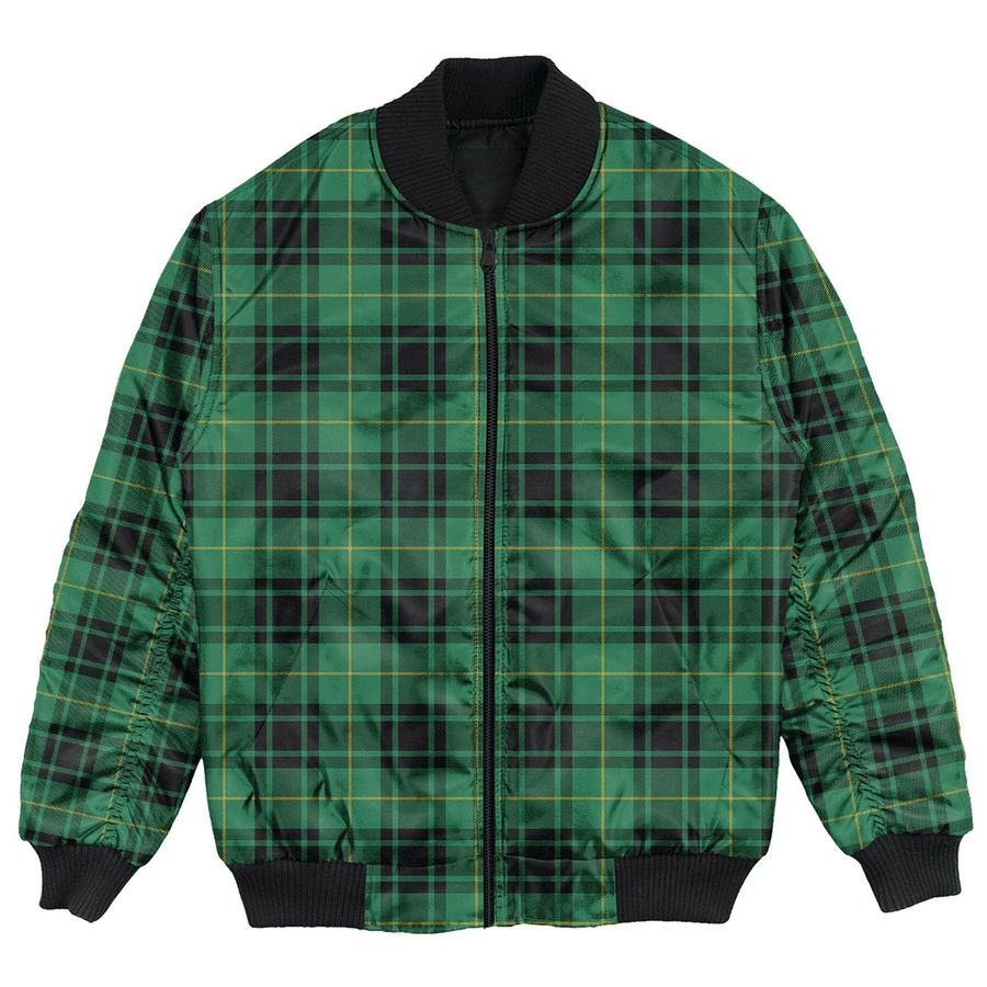 Clan MacArthur Ancient Tartan Clan Bomber Jacket BT32 MacArthur Ancient Tartan Tartan Bomber Jacket   